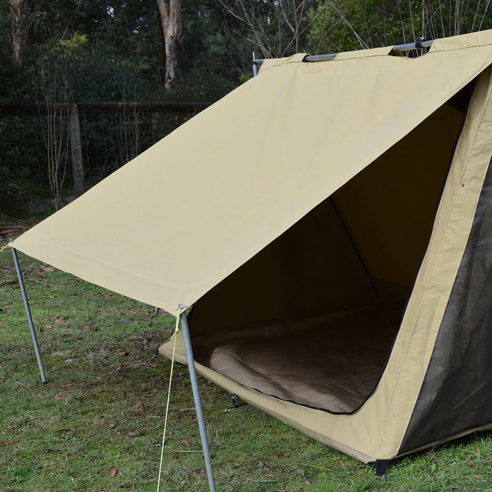 Large POP Up Tent 150cm wide, 200cm long, 150cm high - Aussie Canvas